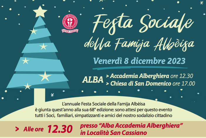 La 68ª edizione della Festa Sociale della Famija Albèisa: Tradizione, Gastronomia e Cultura La 68ª edizione della Festa Sociale della Famija Albèisa: Tradizione, Gastronomia e Cultura