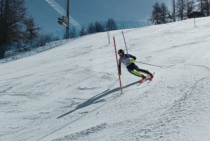 Sci alpino maschile: il limonese Edoardo Saracco è campione italiano Giovani di slalom Sci alpino maschile: il limonese Edoardo Saracco è campione italiano Giovani di slalom