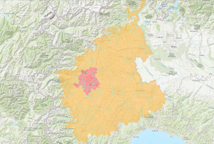 Semaforo antismog: limitazioni da livello arancione oggi e domani in provincia di Cuneo