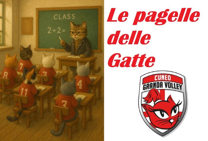VOLLEY A1F / HONDA CUNEO-IMOCO CONEGLIANO 0-3; Le pagelle delle Gatte VOLLEY A1F / HONDA CUNEO-IMOCO CONEGLIANO 0-3; Le pagelle delle Gatte