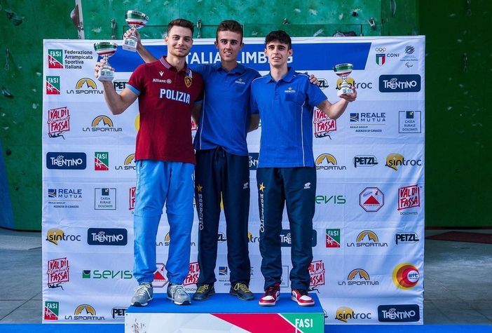 Arrampicata: il buschese Giorgio Tomatis conquista la Coppa Italia Assoluta Arrampicata: il buschese Giorgio Tomatis conquista la Coppa Italia Assoluta