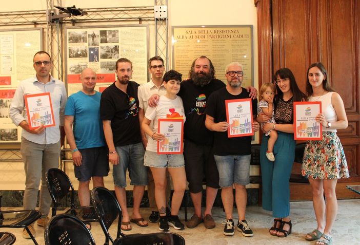 Lo staff organizzativo dell'evento