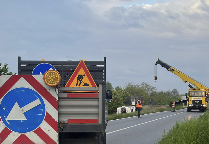 Verduno, chiusa la strada provinciale 7 verso Pollenzo