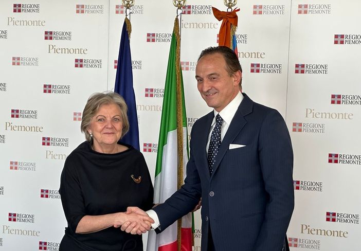 Elisa Ferreira e Alberto Cirio