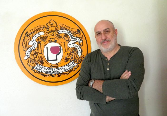 Sergio Germano, dal maggio scorso presidente del Consorzio Barolo Barbaresco Alba Langhe Dogliani