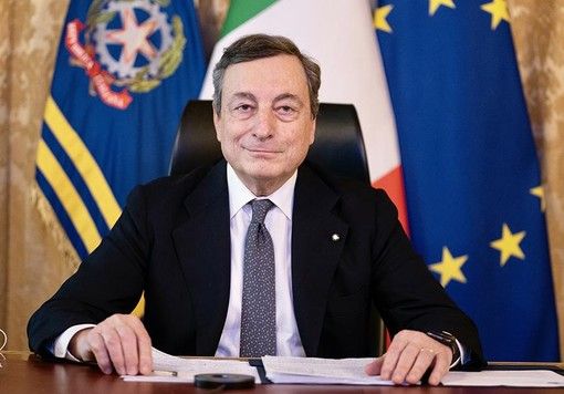 Il presidente del Consiglio Mario Draghi Il presidente del Consiglio Mario Draghi