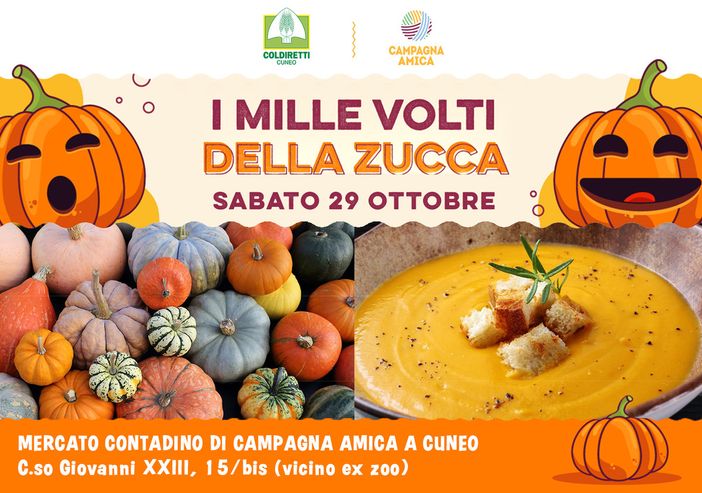 Halloween, Coldiretti Cuneo: Zucca Day a Cuneo con Campagna amica