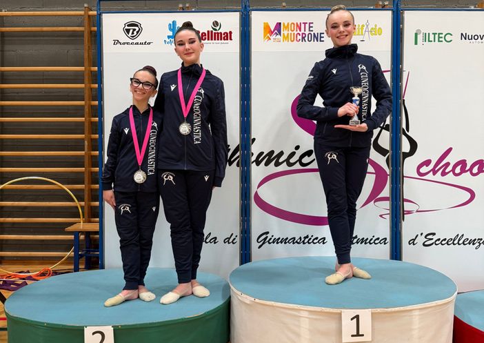 Cuneoginnastica: la ritmica fa incetta di medaglie a Candelo Cuneoginnastica: la ritmica fa incetta di medaglie a Candelo