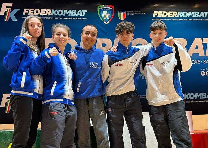 Kickboxing: Ciartano e Simondi del Team Kickstar si aggiudicano il titolo italiano