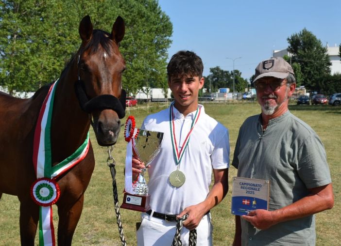Manuel Lamberti, campione piemontese di Dressage 2025