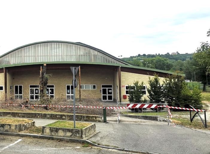 La palestra Centro Storico, come si presenta ora