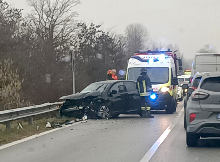 La scena dell'incidente