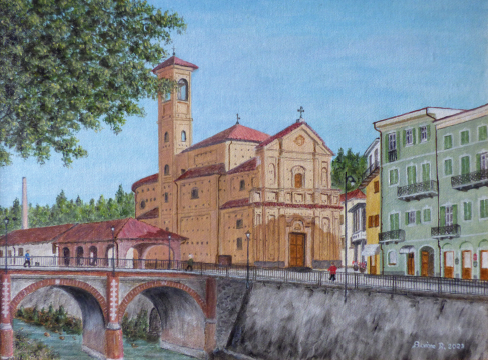 A Dogliani "Panorami di Langa e non solo. Immagini e sentimenti": la personale di Renato Bevione