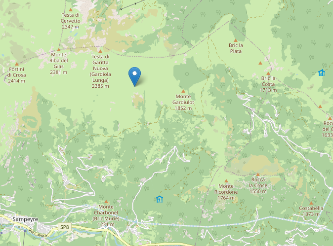 Scossa di terremoto vicino a Sampeyre, avvertita anche nei paesi confinanti della valle Po