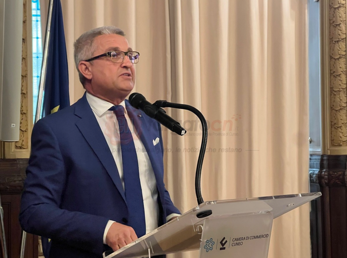 Il presidente della Camera di Commercio Luca Crosetto