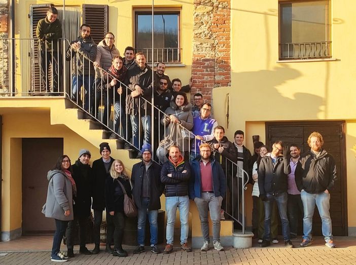 Tappe all'Inalpi di Moretta e a Pagno per il tour in Granda dei delegati Giovani Impresa Piemonte Coldiretti