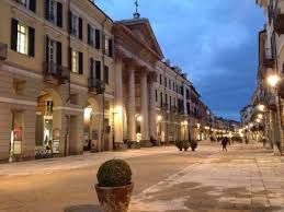 Immagine d'archivio, Via Roma Cuneo Immagine d'archivio, Via Roma Cuneo