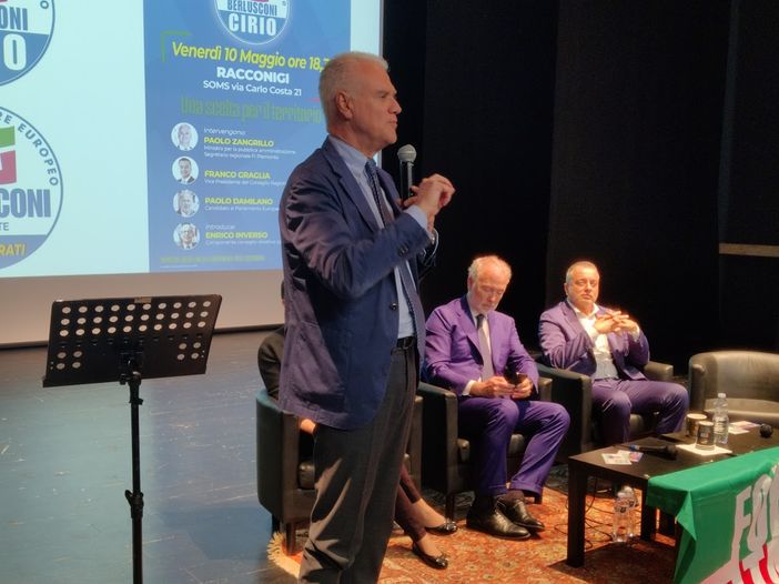 “Una scelta per il territorio”: il ministro Zangrillo a sostegno del candidato alle regionali Franco Graglia [FOTO E VIDEO]