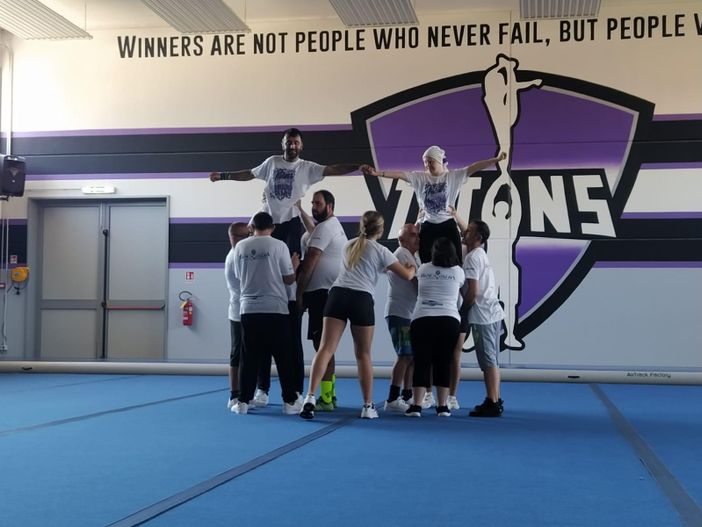 Una delle fasi dell'allenamento