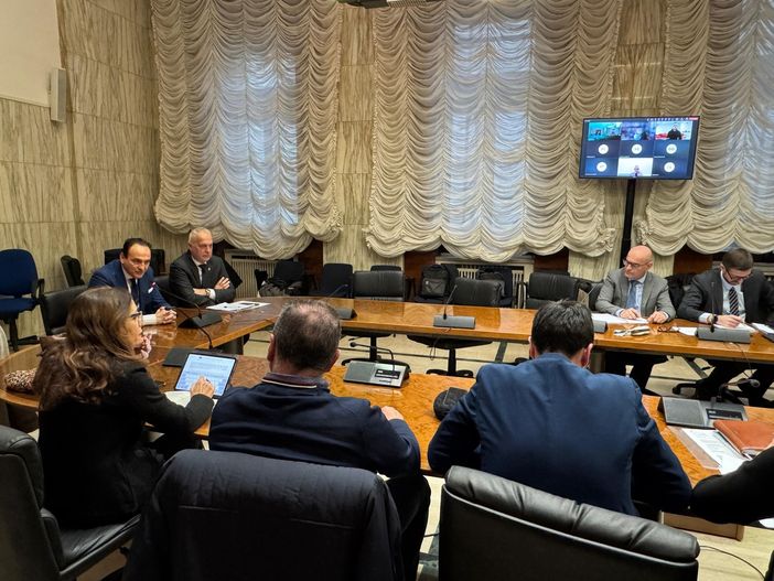Un momento dell'incontro tenuto stamane a Roma Un momento dell'incontro tenuto stamane a Roma