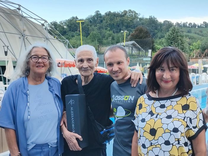 La premiazione di Beppe Silvestro La premiazione di Beppe Silvestro