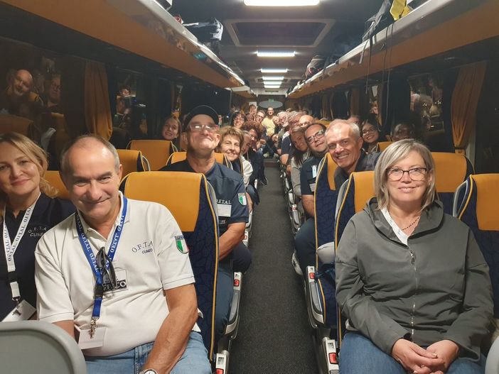 Cuneo: partito questa mattina il pellegrinaggio Oftal per Lourdes