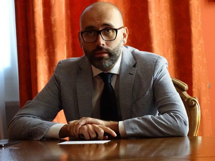 Il presidente della Provincia Luca Robaldo Il presidente della Provincia Luca Robaldo