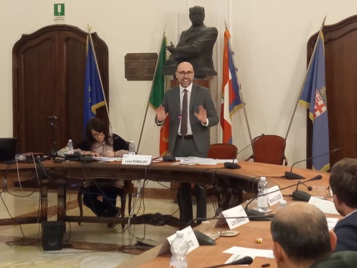 In foto il presidente della Provincia Luca Robaldo