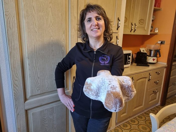 In foto la colomba pasquale