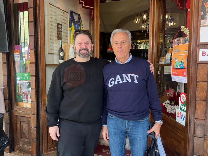 Da sinistra, Claudio Serale e Francesco Corsetto