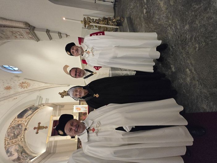 Una nuova dama di commenda per la delegazione di Cuneo dell'Ordine Equestre del Santo Sepolcro