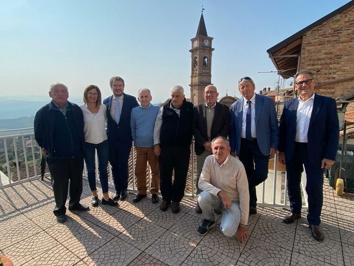 Braida con il sindaco e gli amministratori
