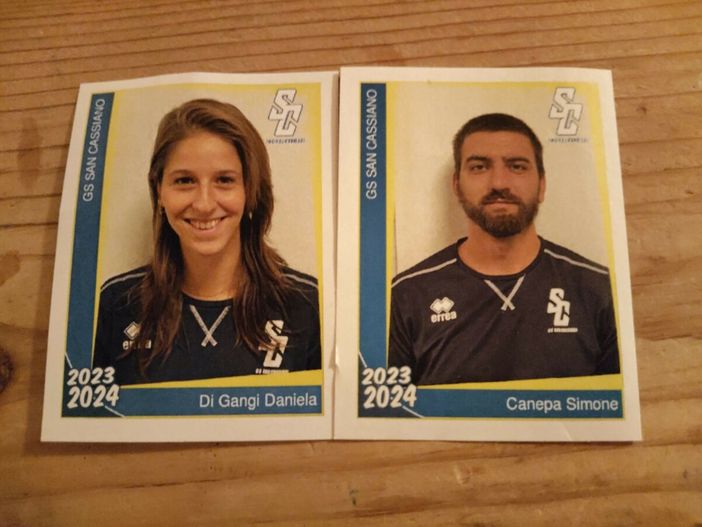 Le figurine dei due futuri sposi Daniele Di Gangi e Simone Canepa