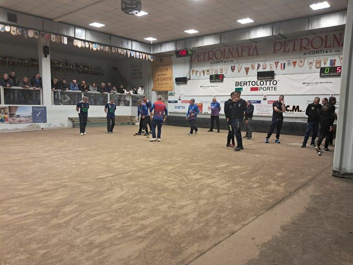 Le semifinali di Bocce del Memorial Pinin e Carlo De Chiesa