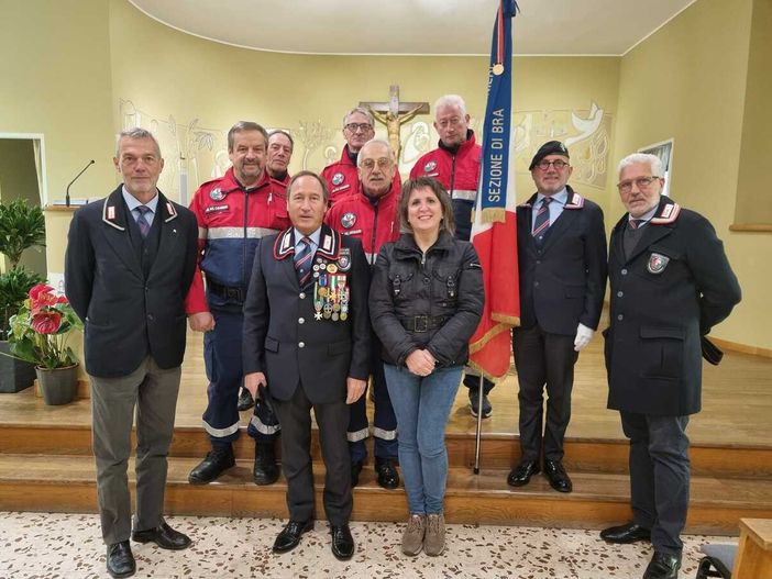 In foto una delegazione del gruppo ANC di Bra