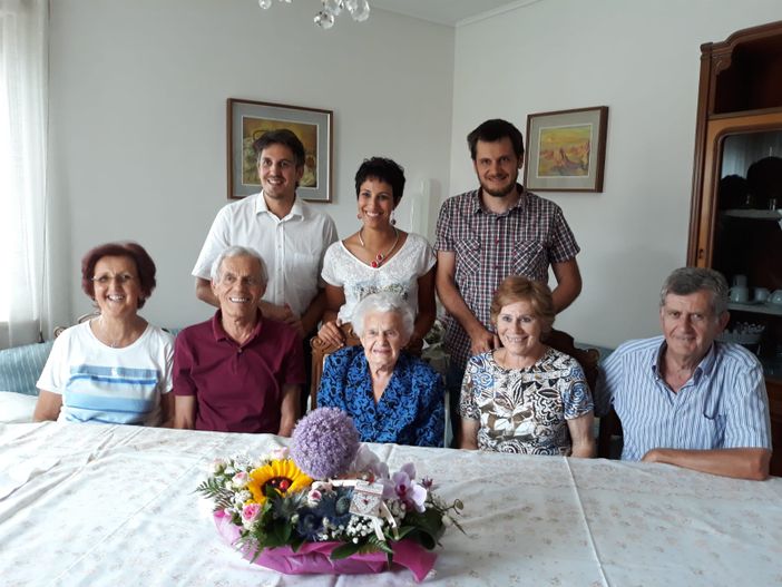 Chiusa di Pesio festeggia Maddalena Baudino, nuova centenaria