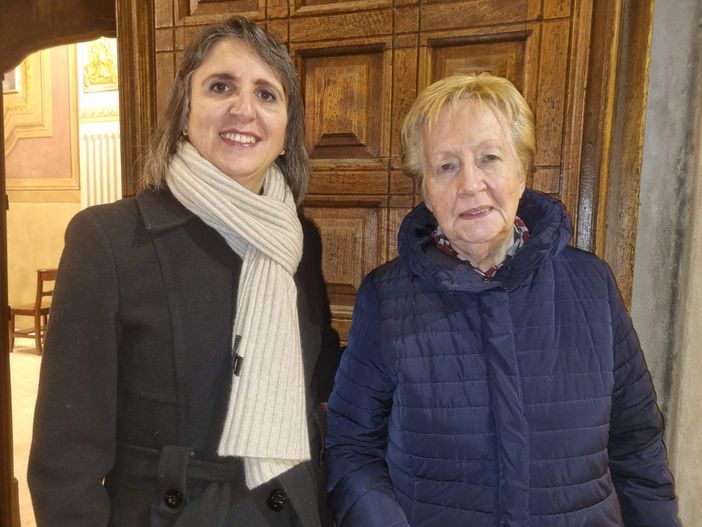 Silvia Gullino con Luciana Rizzotti
