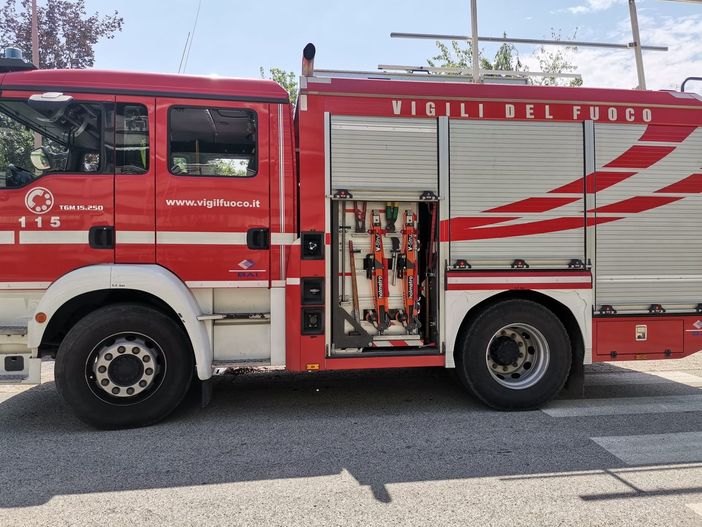 Sul posto 118 e Vigili del Fuoco