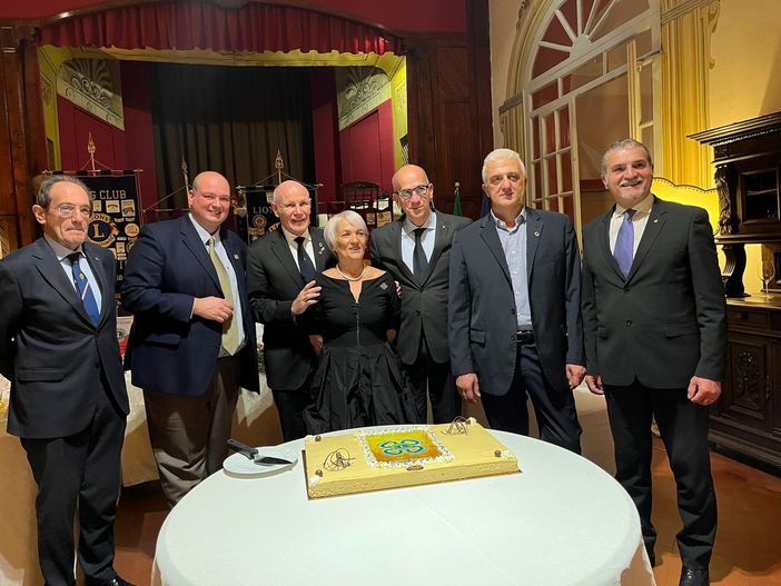 Momenti dell'intermeeting tra i Lions Club Alba Langhe, Cherasco e Racconigi