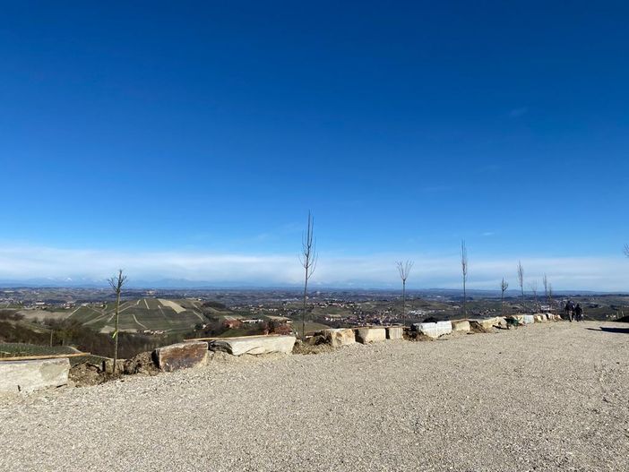 I lavori in piazza della Fontana (foto di inizio intervento) verranno terminati per la prossima primavera