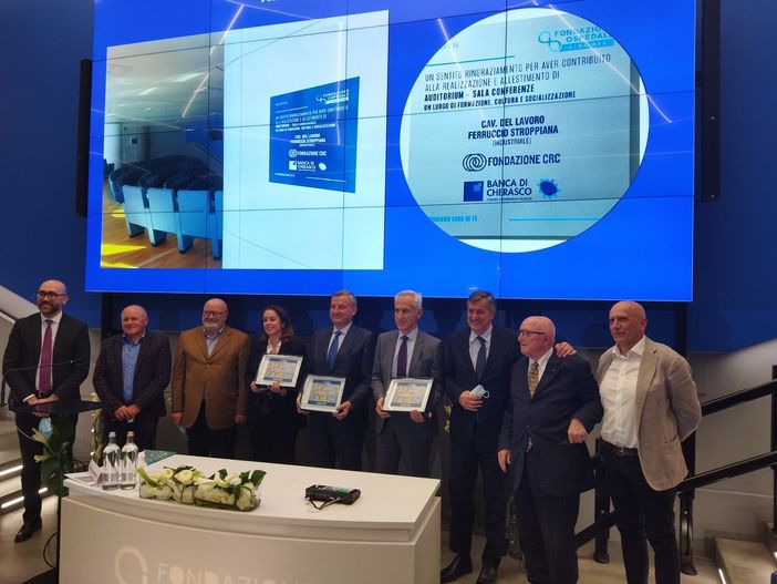 BCC Cherasco tra i sostenitori del nuovo auditorium all'ospedale di Verduno