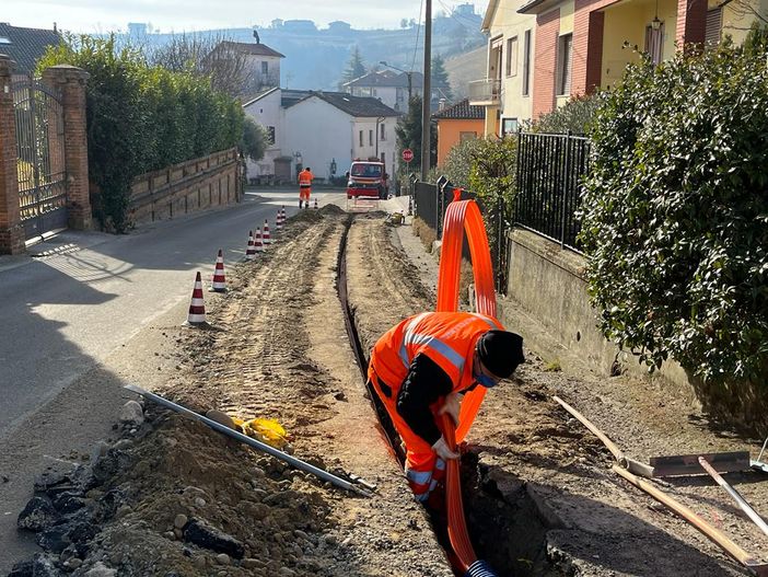 Alcuni lavori che si stanno svolgendo o che sono terminati a Castiglione Tinella