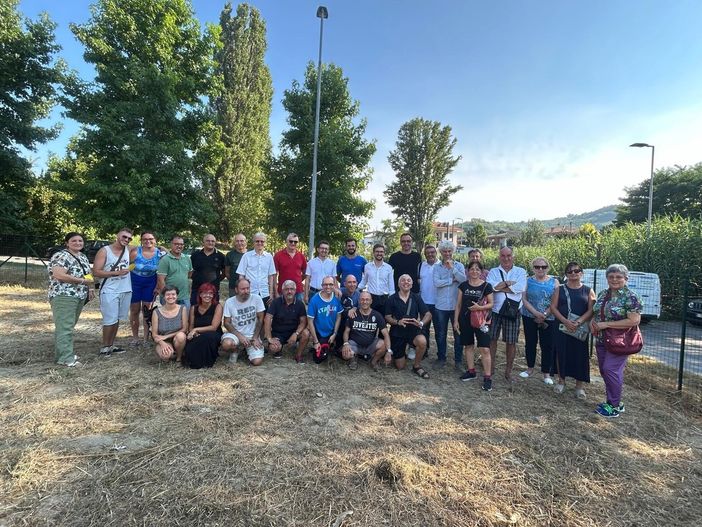 Nel pomeriggio il formale affidamento degli orti urbani realizzati in strada Occhetti, sull'esempio di quanto già fatto in viale Cherasca e a Mussotto