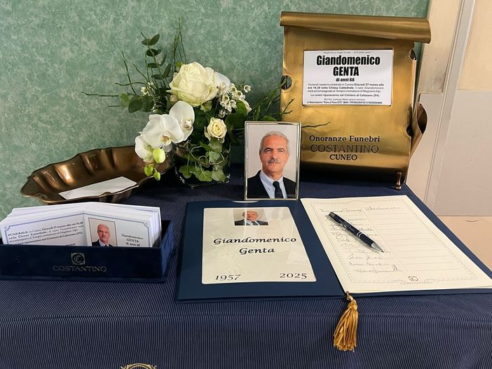 Aperta la camera ardente per Giandomenico Genta, sempre vicino alle istituzioni e alla Città di Cuneo