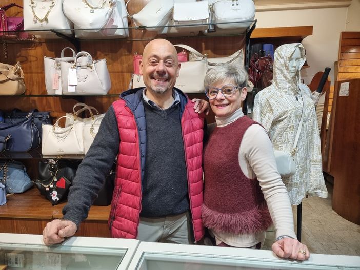 In foto i fratelli gemelli braidesi Sandra e Mario Oberto