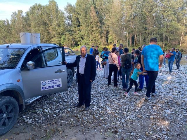 Giacomo Pellegrino, presidente regionale e provinciale della Fipsas