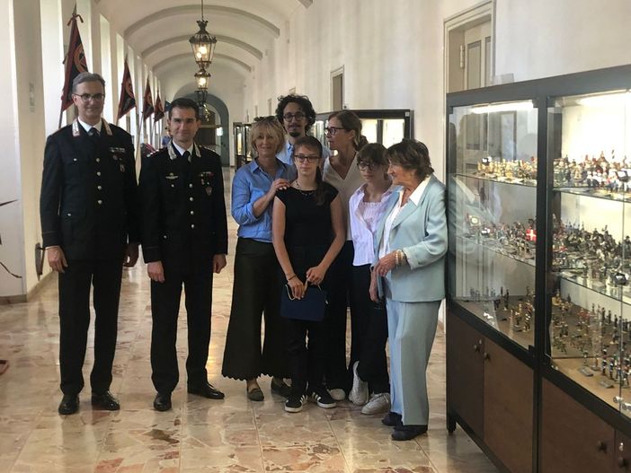 La donazione della collezione di Giulio Segre alla scuola  allievi Cernaia di Torino