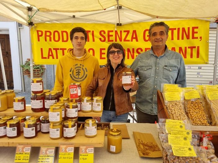 Antonio e Samuele Piumatti con Silvia Gullino Antonio e Samuele Piumatti con Silvia Gullino