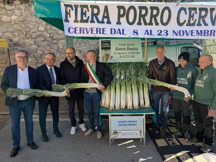 Il porro Cervere caratterizza le fiere d’autunno