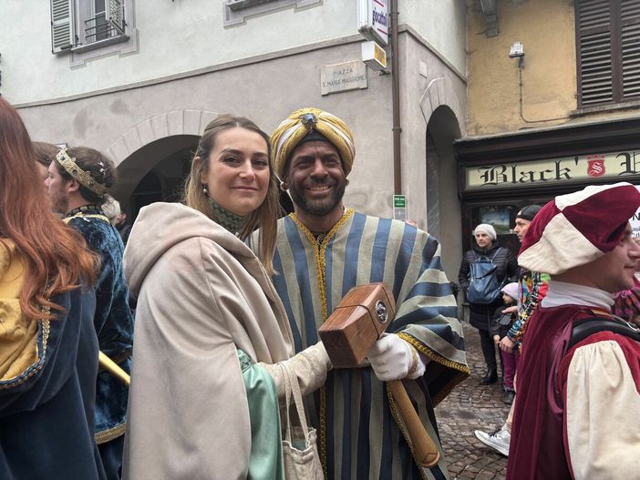 Il Moro Mario Bosia con la Béla Monregaleisa, Cecilia Turbiglio Il Moro Mario Bosia con la Béla Monregaleisa, Cecilia Turbiglio